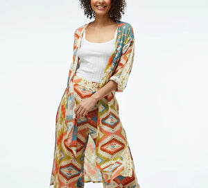 Zaket & Plover Tie-up Kimono