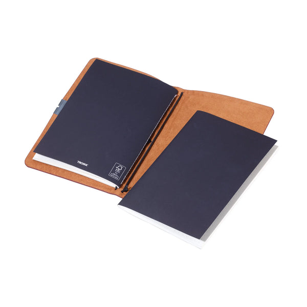 Troika Refillable Dot Grid Bullet Journal with Leatherette Cover