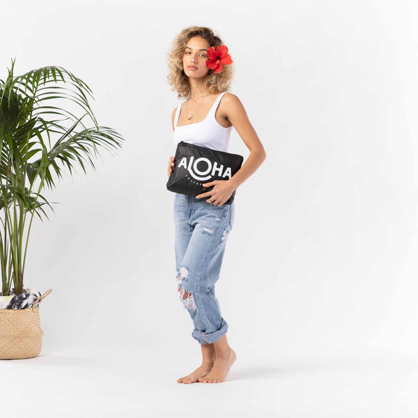 Aloha Mid Black Original ALOHA Pouch