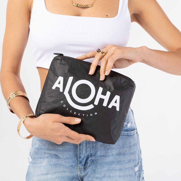 Aloha Small Black Original ALOHA Pouch
